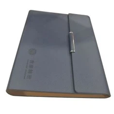 PVC Leda Notbuk long Tudak Blu Flap Kava